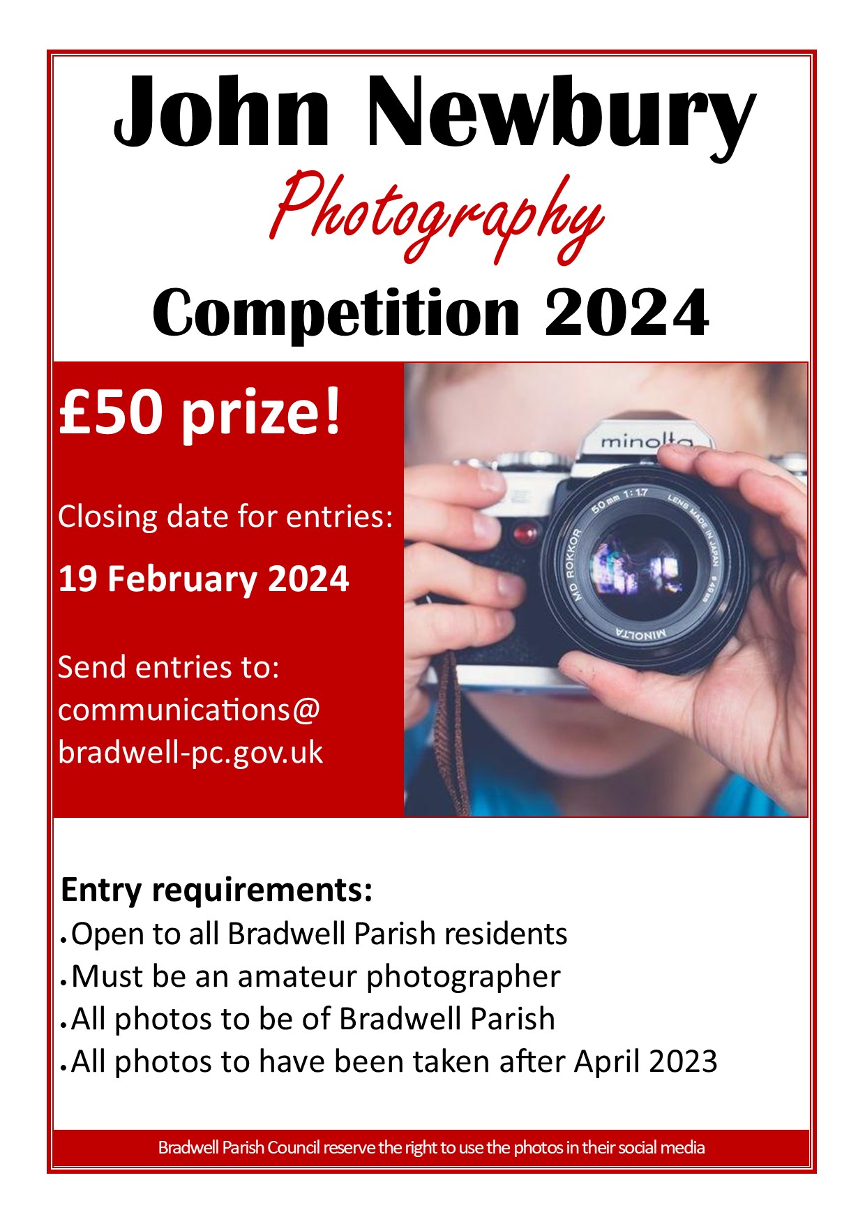 John Newbury Photography Competition 2024