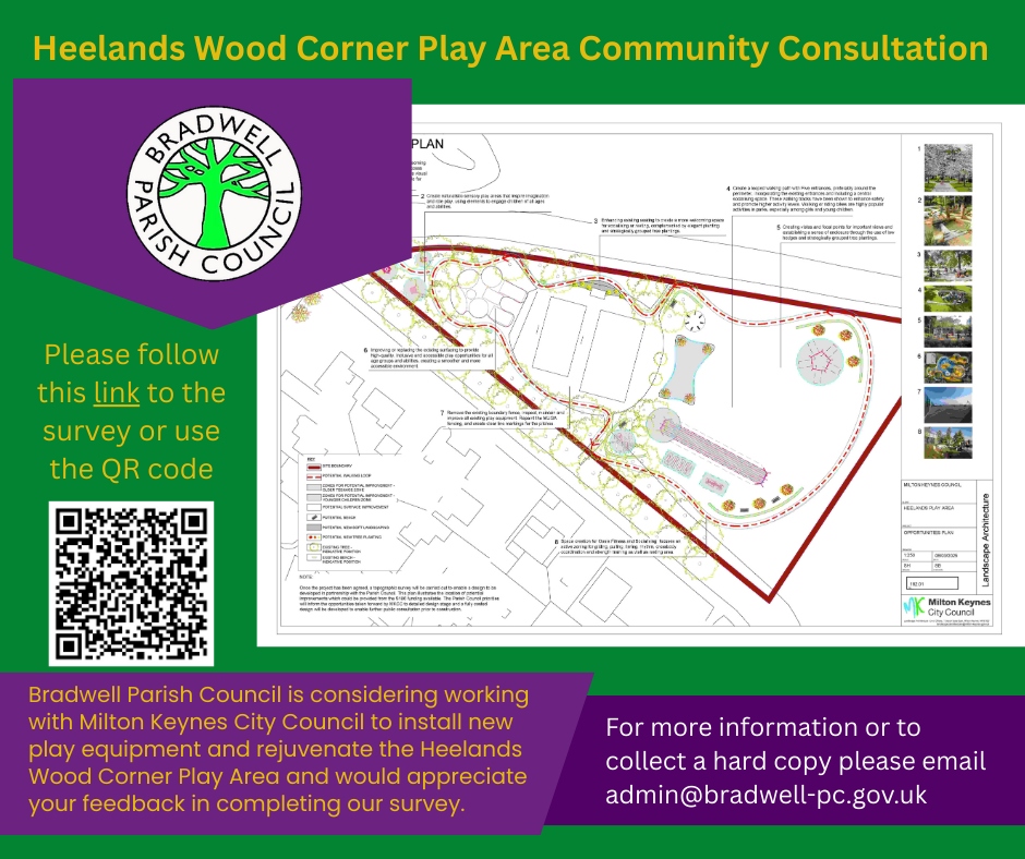 Heelands Wood Corner Play Area Community Consultation
